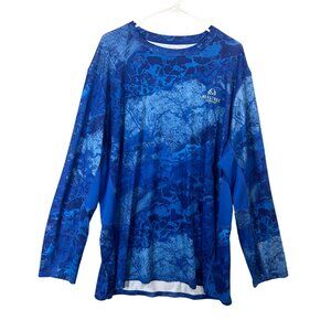 RealTree Fishing Shirt Sport Top Mesh Venting Men's Size XXL EUC